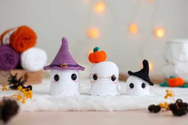 Ghosts Family | 3 patterns in 1 main image