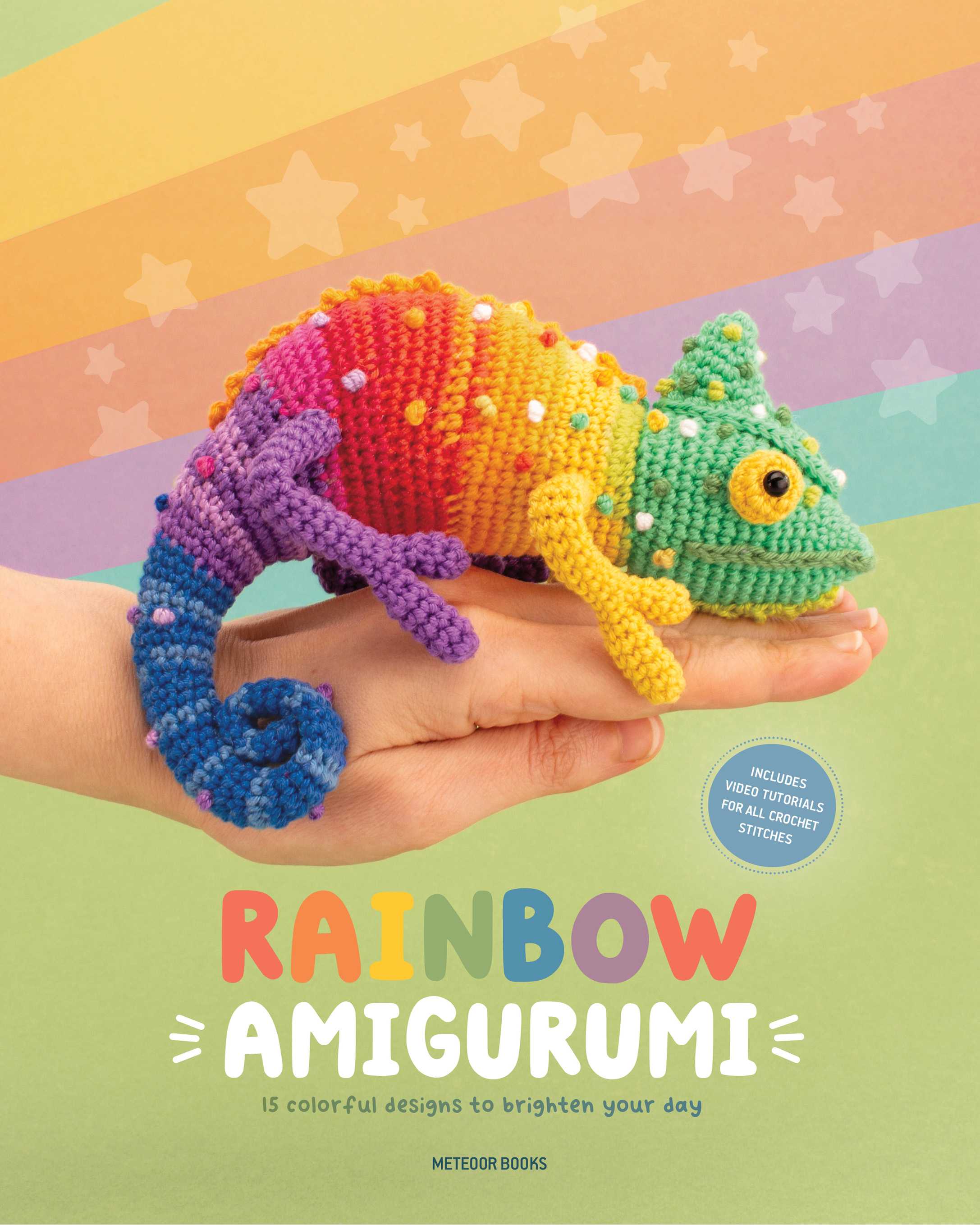 Rainbow Amigurumi book cover
