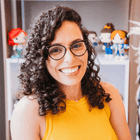 Bianca Santos, the designer behind Crocheniacs